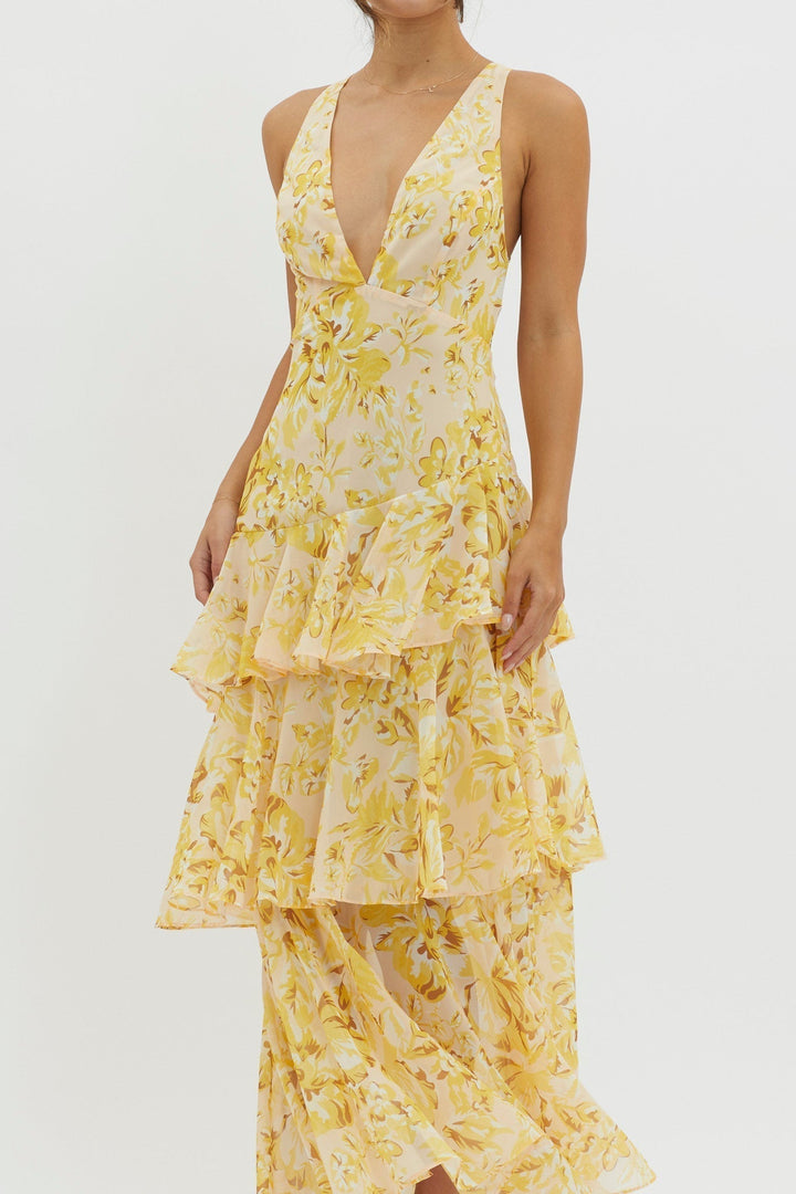Ashlyn – Robe Midi Bloom Shift