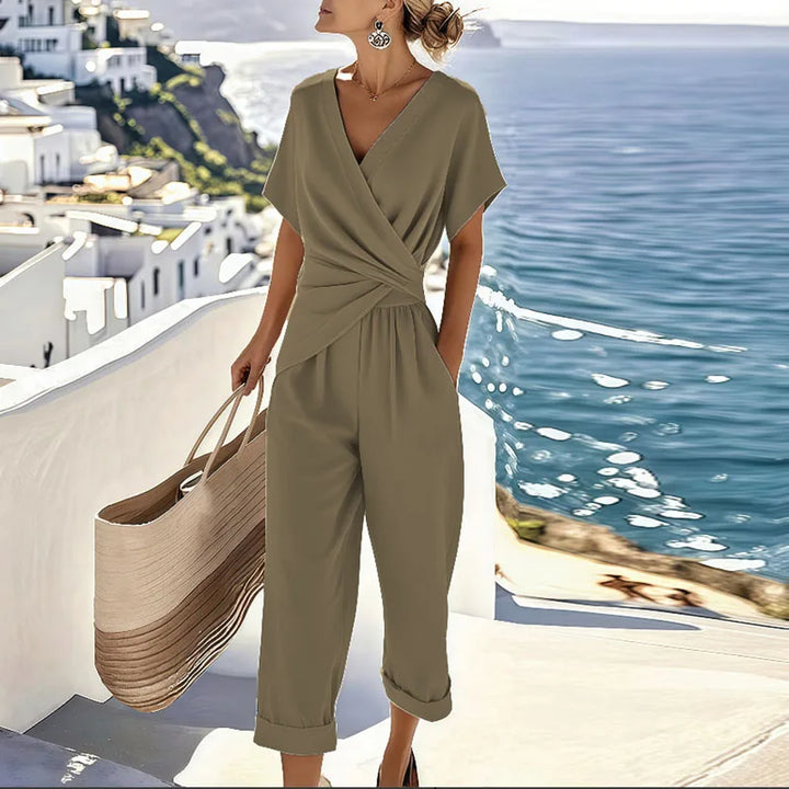 Colleen™ Ensemble d'Été Élégant en Deux Pièces