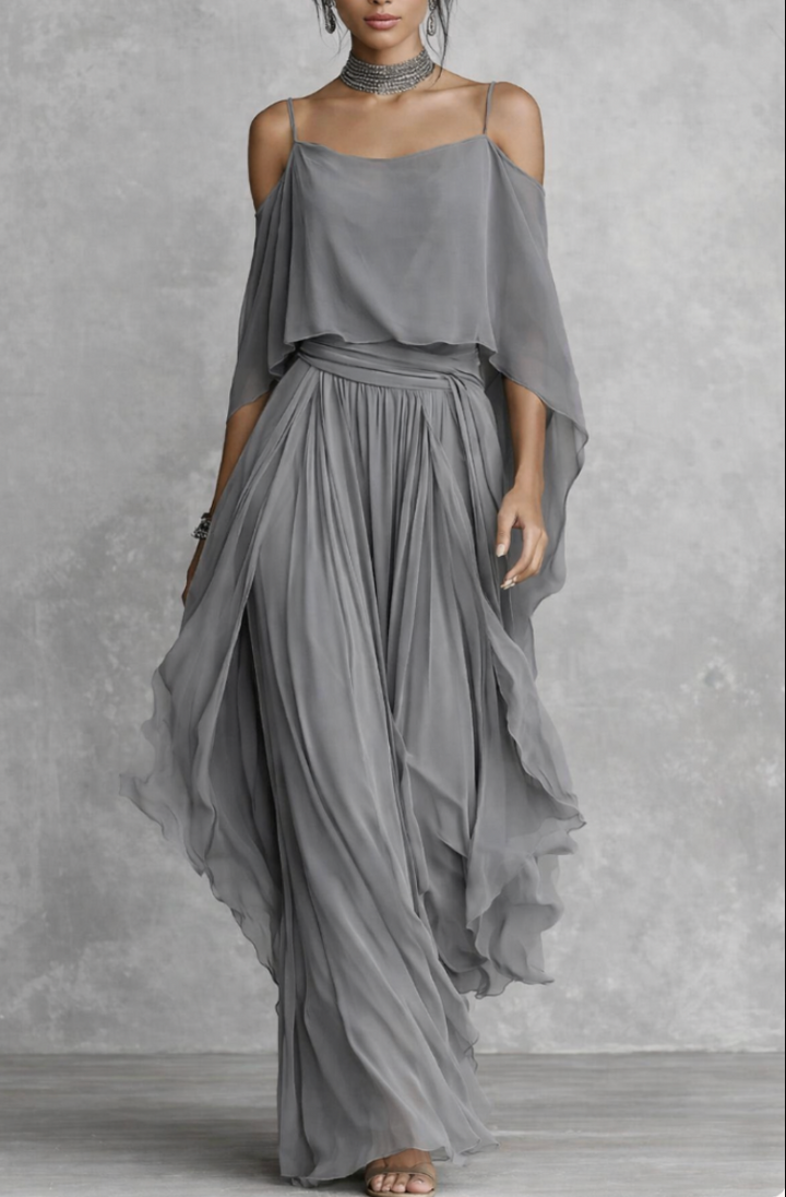 Isabela | Ensemble Fluide Gris
