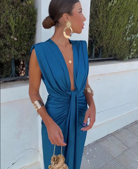 Resmee - Robe Plissée Élégante