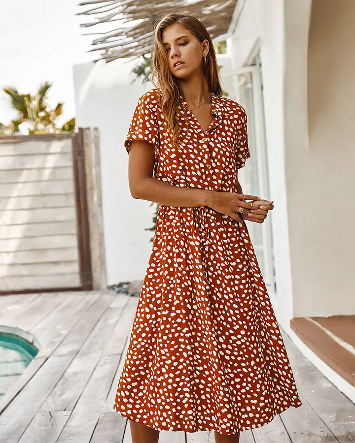Lena - Robe d'été style chemise