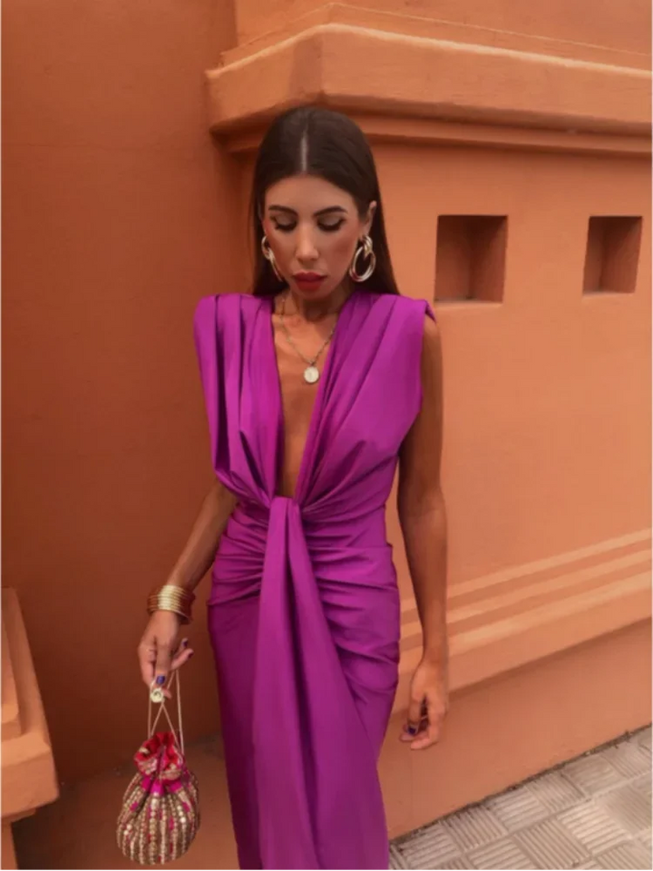 Resmee - Robe Plissée Élégante