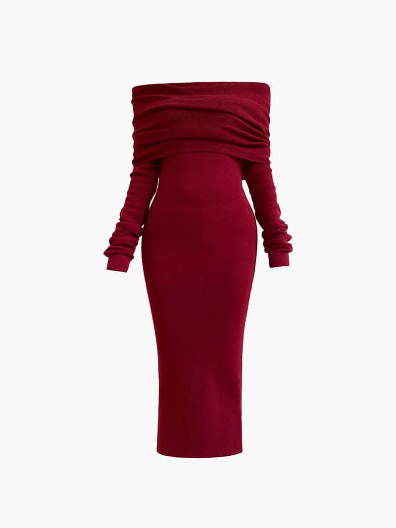 Robe Maxi Tricotée Calista