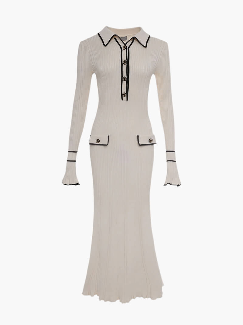 Robe midi Leonor