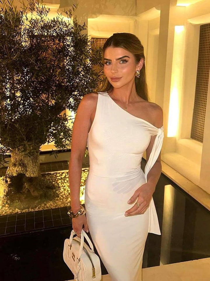 Robe maxi nouée Kylie