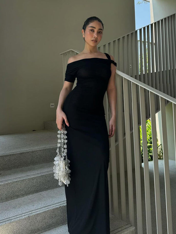 Robe maxi torsadée Kylie