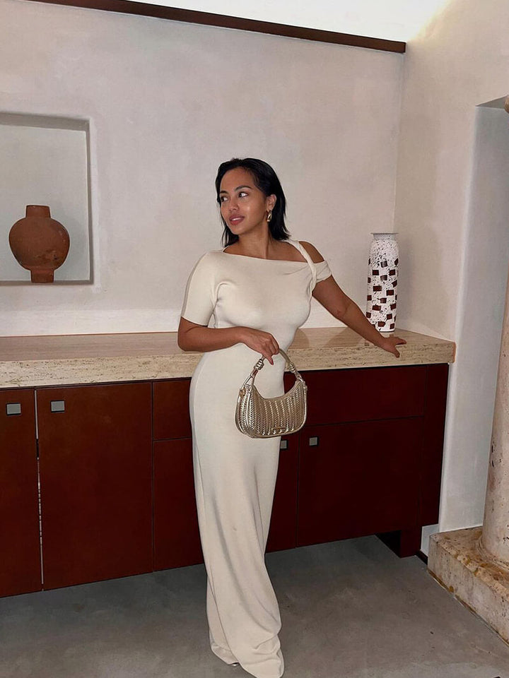 Robe maxi torsadée Kylie