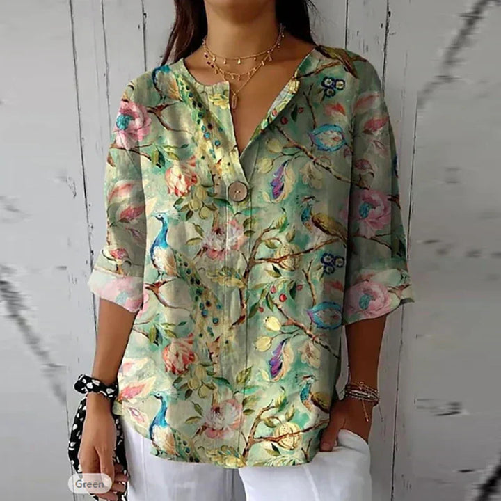 Dannika - Blouse Florale Légère