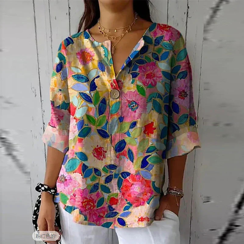 Dannika - Blouse Florale Légère