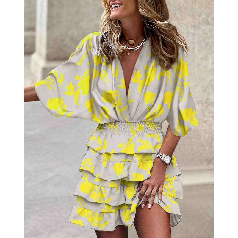 Ria - Robe Midi Florale