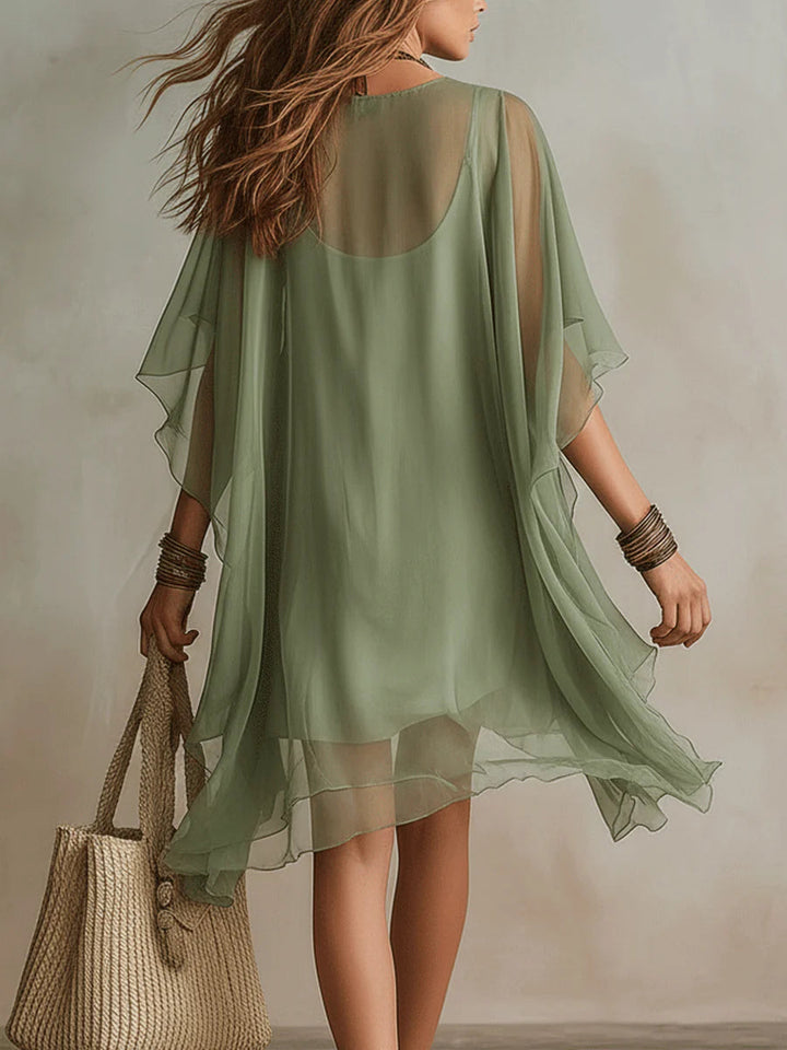 Cynthia - Robe Mini Bohème Aérée