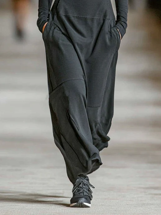 Anelie - Robe Maxi à Col Roulé Noir avec Fermeture Éclair