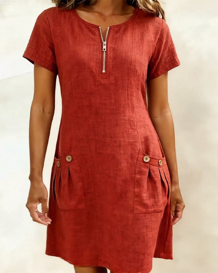 Lucy - Robe en Coton Aérée