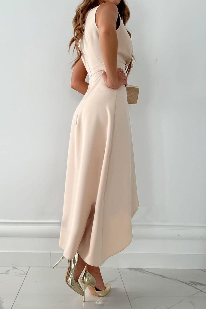 Mandy - Robe Maxi Chic à Enveloppe pour Invité de Mariage