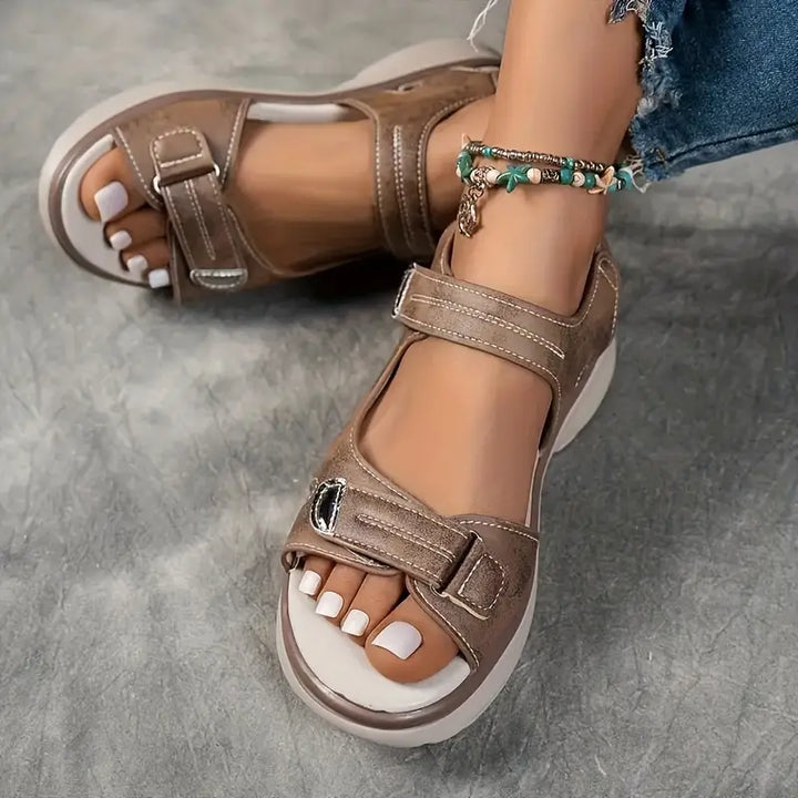 Eira – Sandales Wedge Orthopédiques