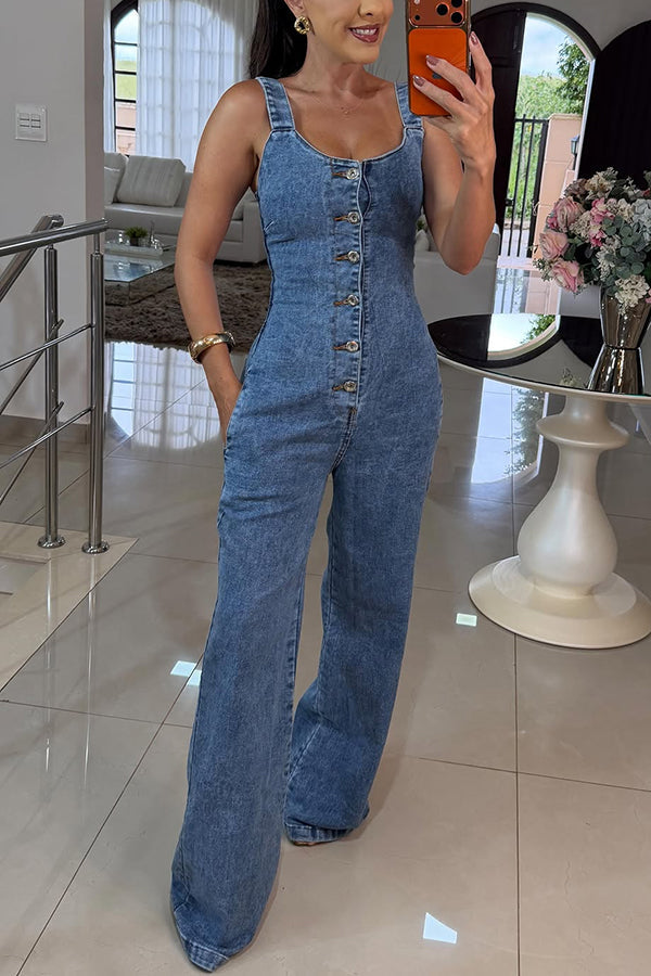 Joanna - Combinaison en Denim