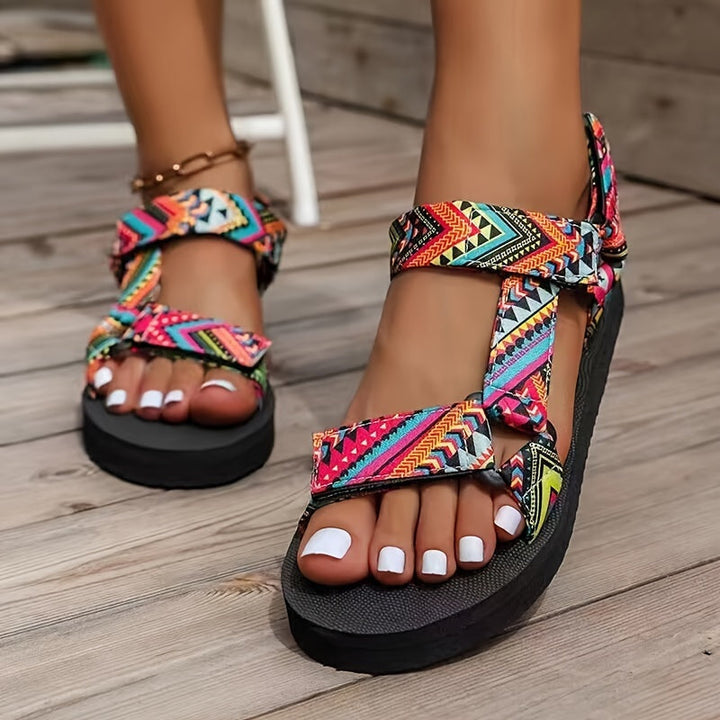 Mylene – Sandales en cuir orthopédique pour un soutien toute la journée