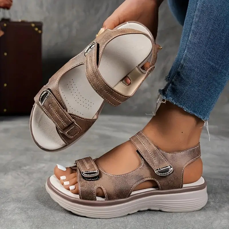 Eira – Sandales Wedge Orthopédiques
