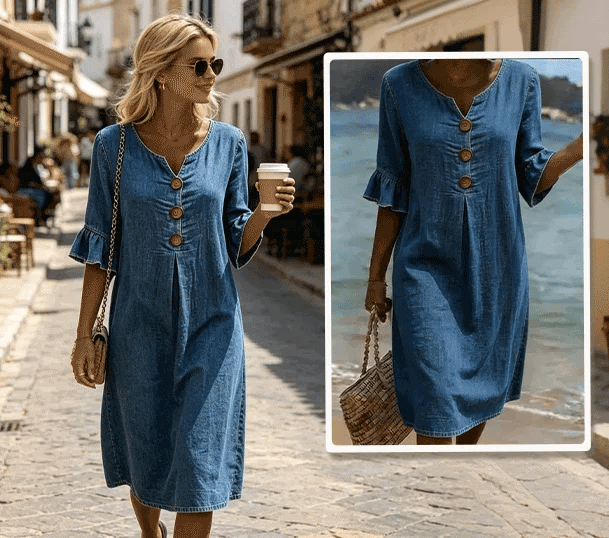 Zsazsa - Robe en Jean A-Line