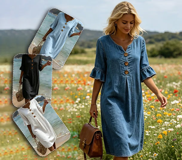 Zsazsa - Robe en Jean A-Line