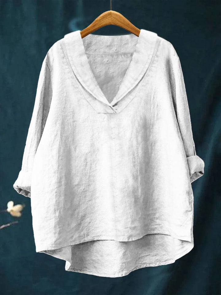 Sam - Blouse d'été en lin élégante