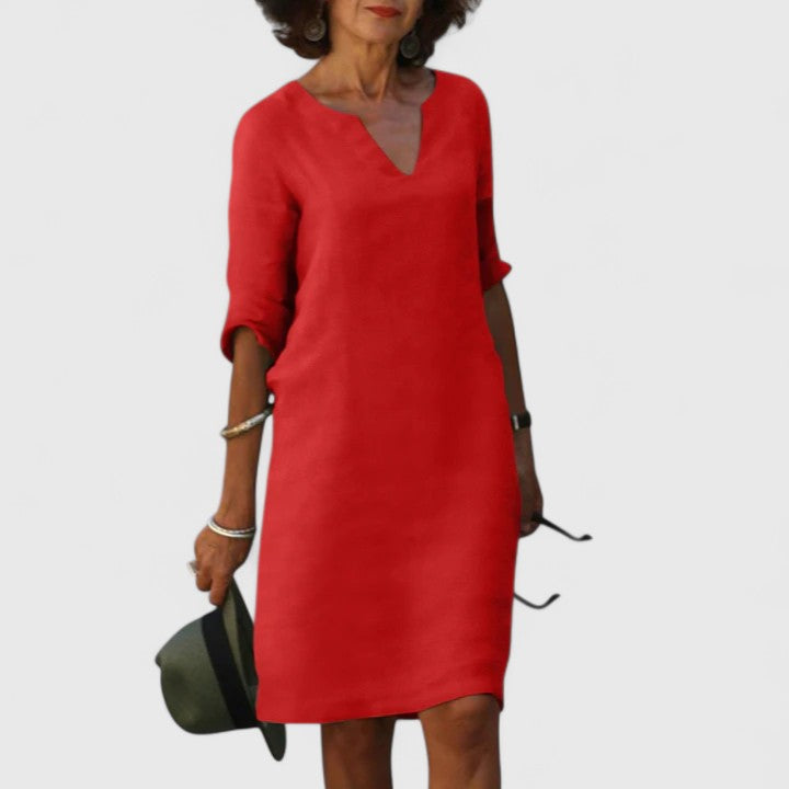 Taylor | Robe V-Neck Confortable