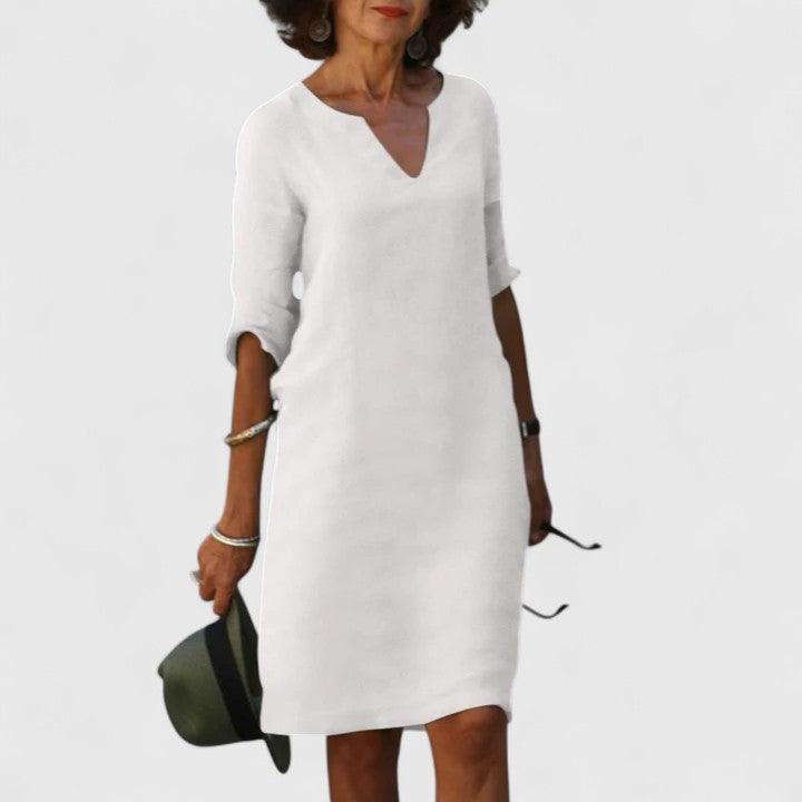 Taylor | Robe V-Neck Confortable