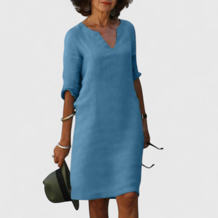 Taylor | Robe V-Neck Confortable