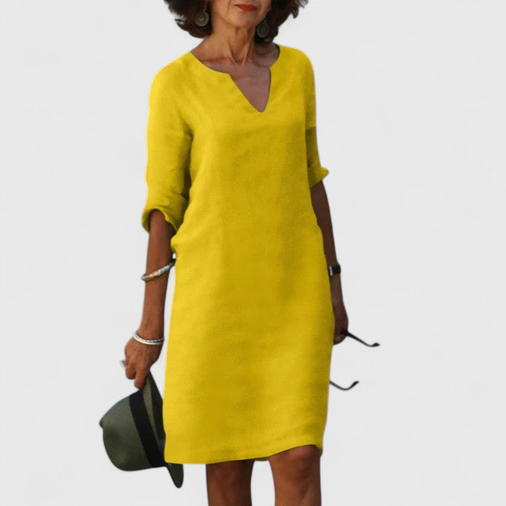 Taylor | Robe V-Neck Confortable
