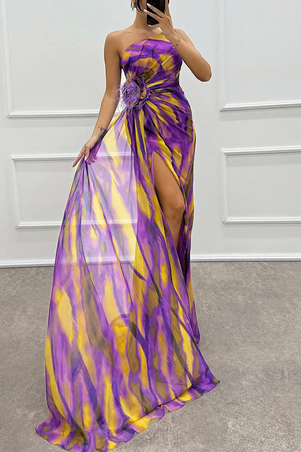 Wendy - Robe Drapée Vibrante