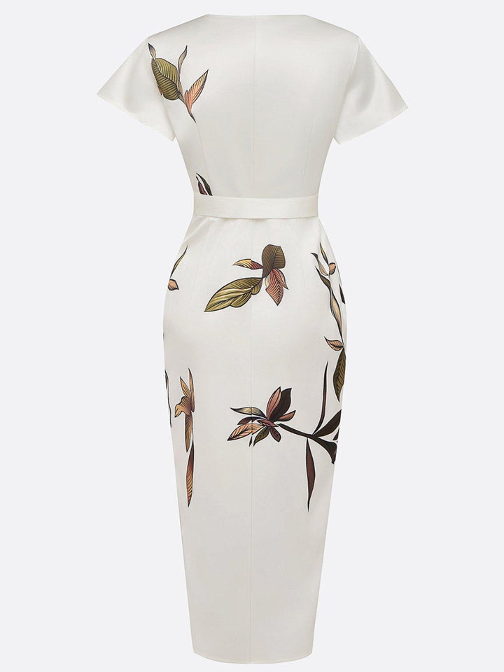 Thérèse - Robe Wrap Élégante