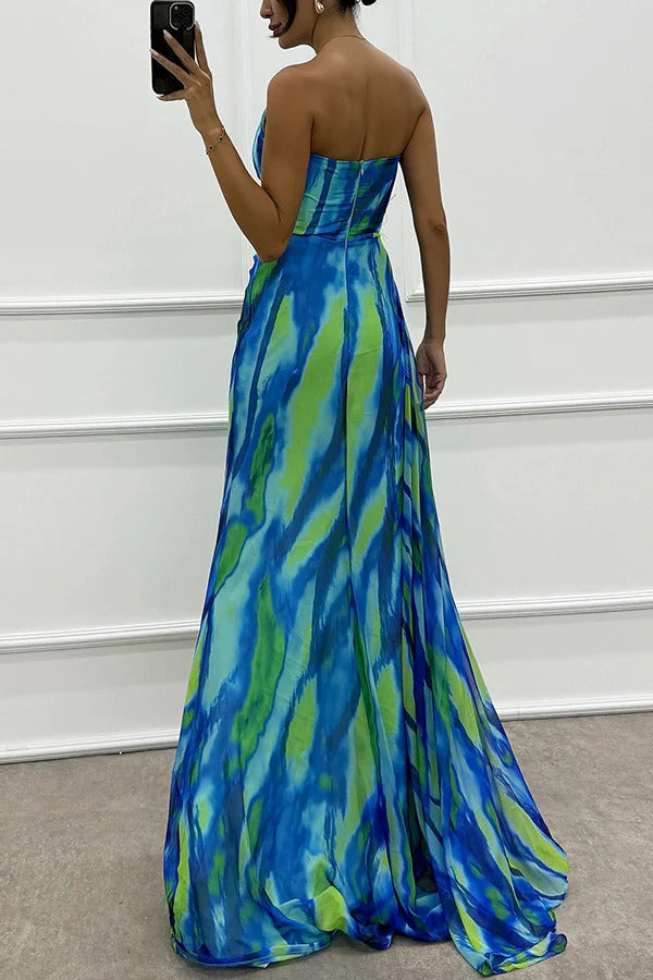 Wendy - Robe Drapée Vibrante