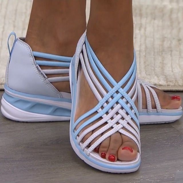 Kyline – Sandales Orthopédiques avec Semelle en Mousse à Mémoire