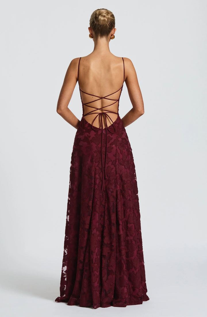 Maui - Robe Maxi Éléganter Fluide