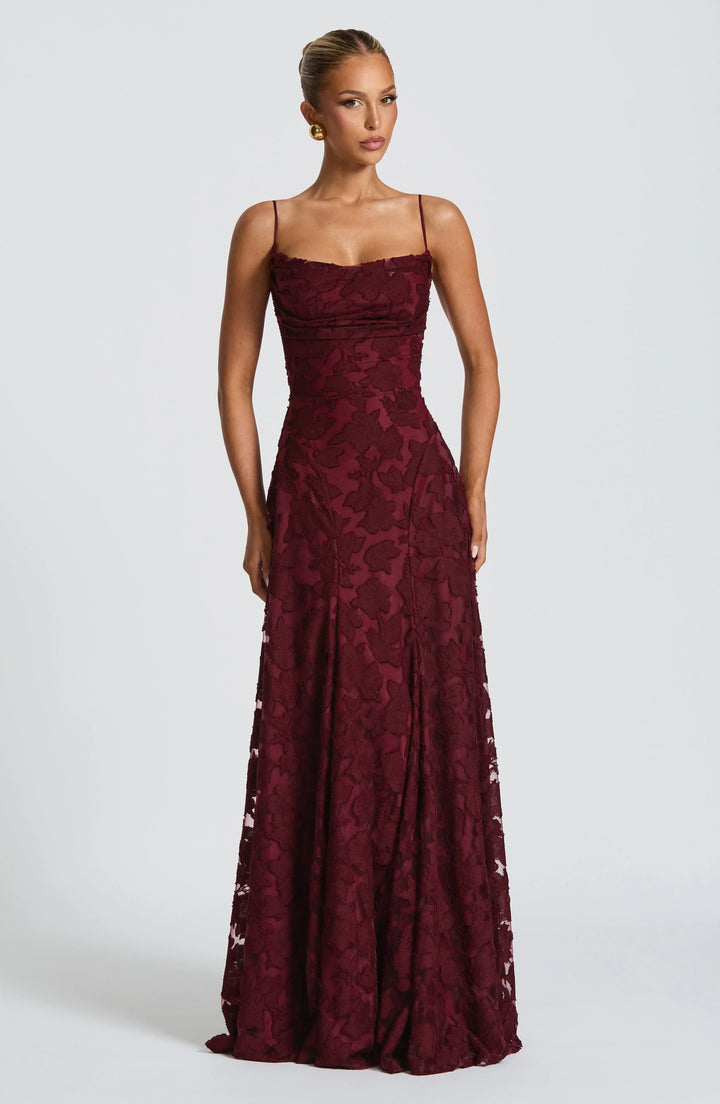 Maui - Robe Maxi Éléganter Fluide