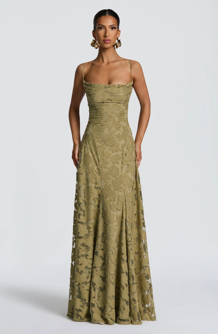 Maui - Robe Maxi Éléganter Fluide