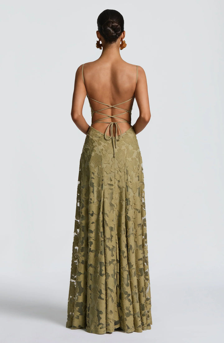 Maui - Robe Maxi Éléganter Fluide
