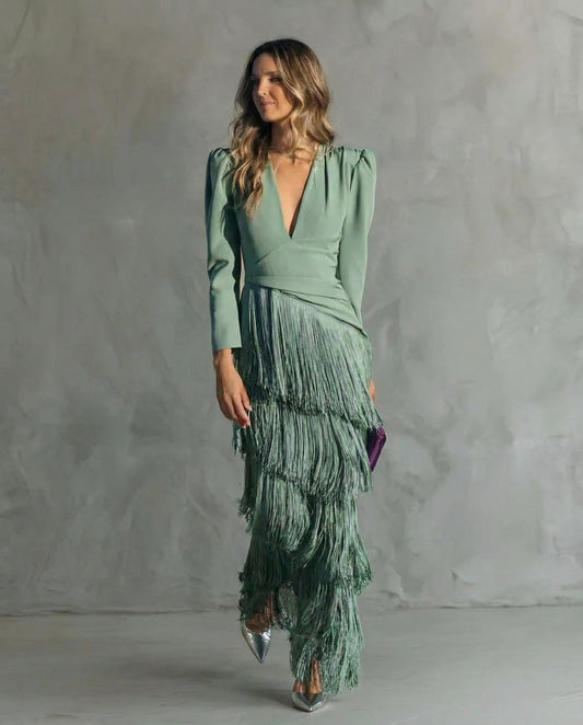 Clara™ | Robe Élégante pour Invité de Mariage