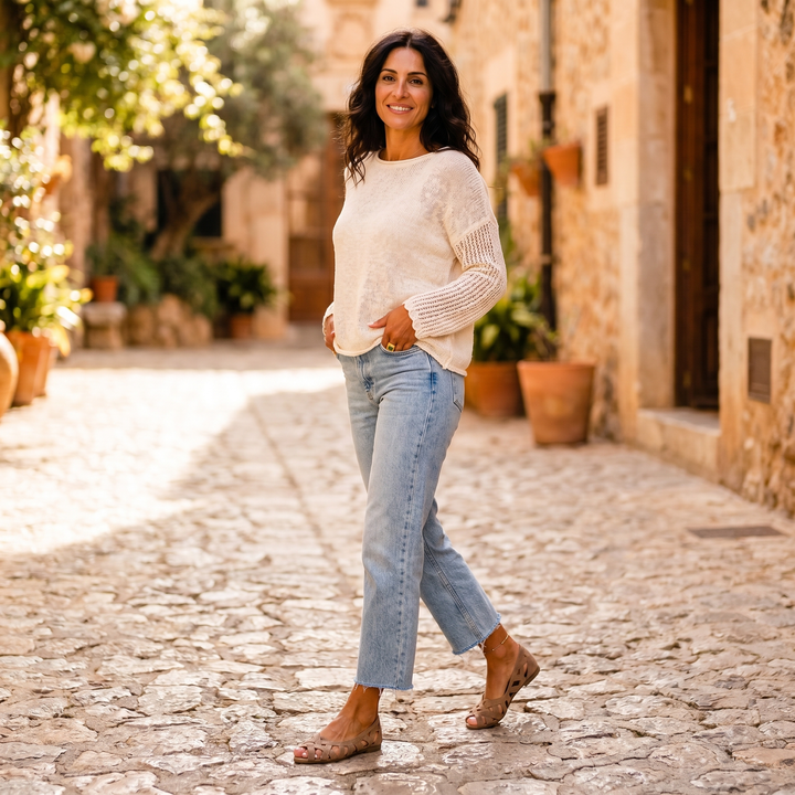 Karyl - Sandales de confort à brides croisées