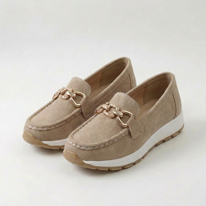 Chloe - Mocassins Orthopédiques à Boucle Plate