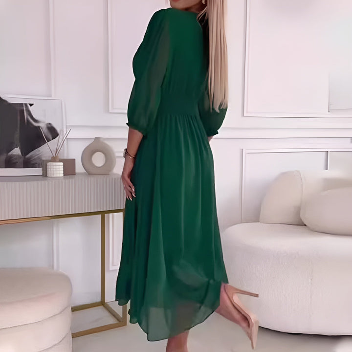 Alison - Robe Wrap Élégante