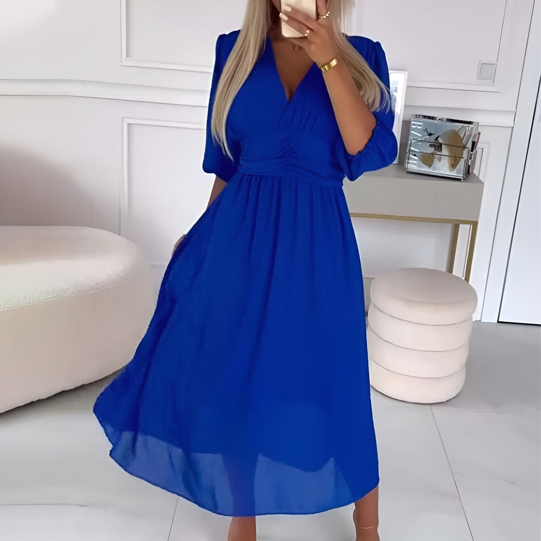 Alison - Robe Wrap Élégante