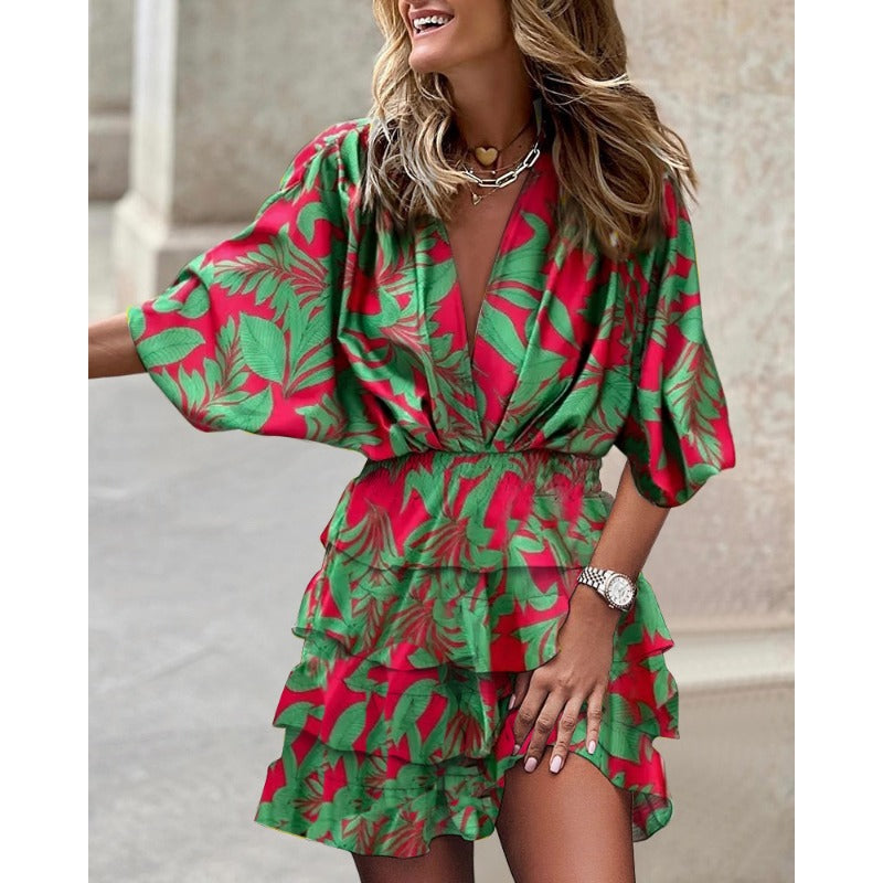 Ria - Robe Midi Florale