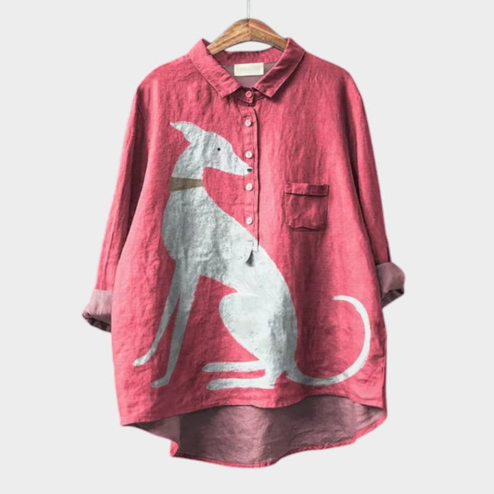 Ola - Blouse d'été en lin élégant