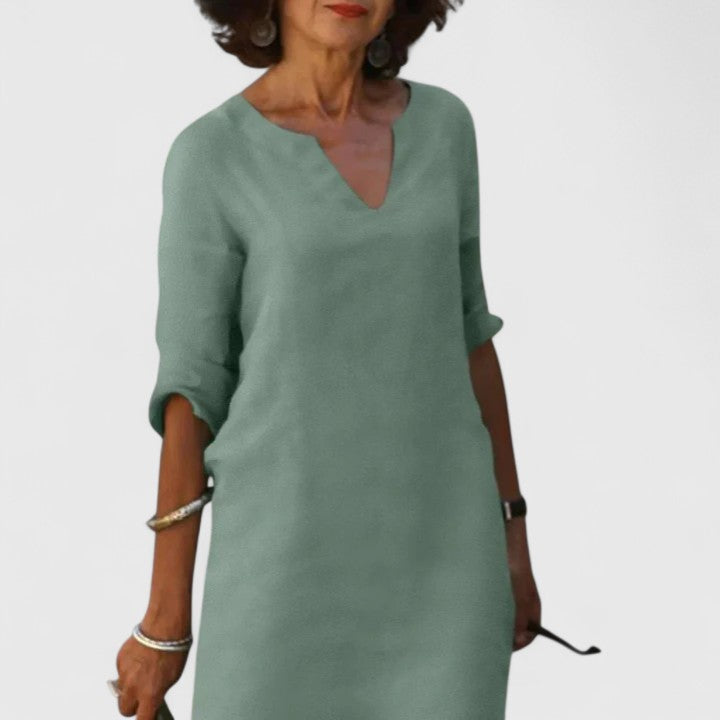 Taylor | Robe V-Neck Confortable