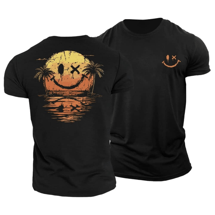 Jaimes - T-shirt graphique de plage