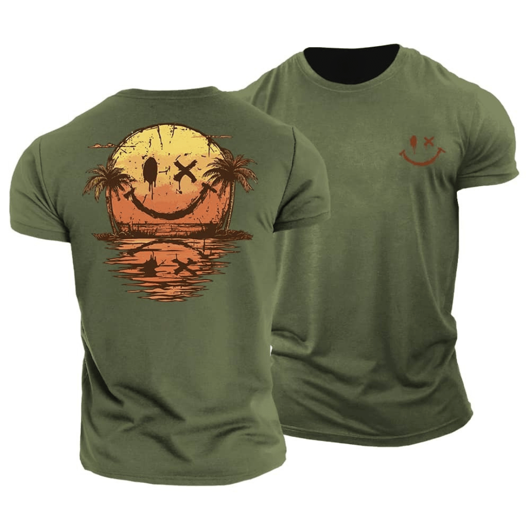 Jaimes - T-shirt graphique de plage