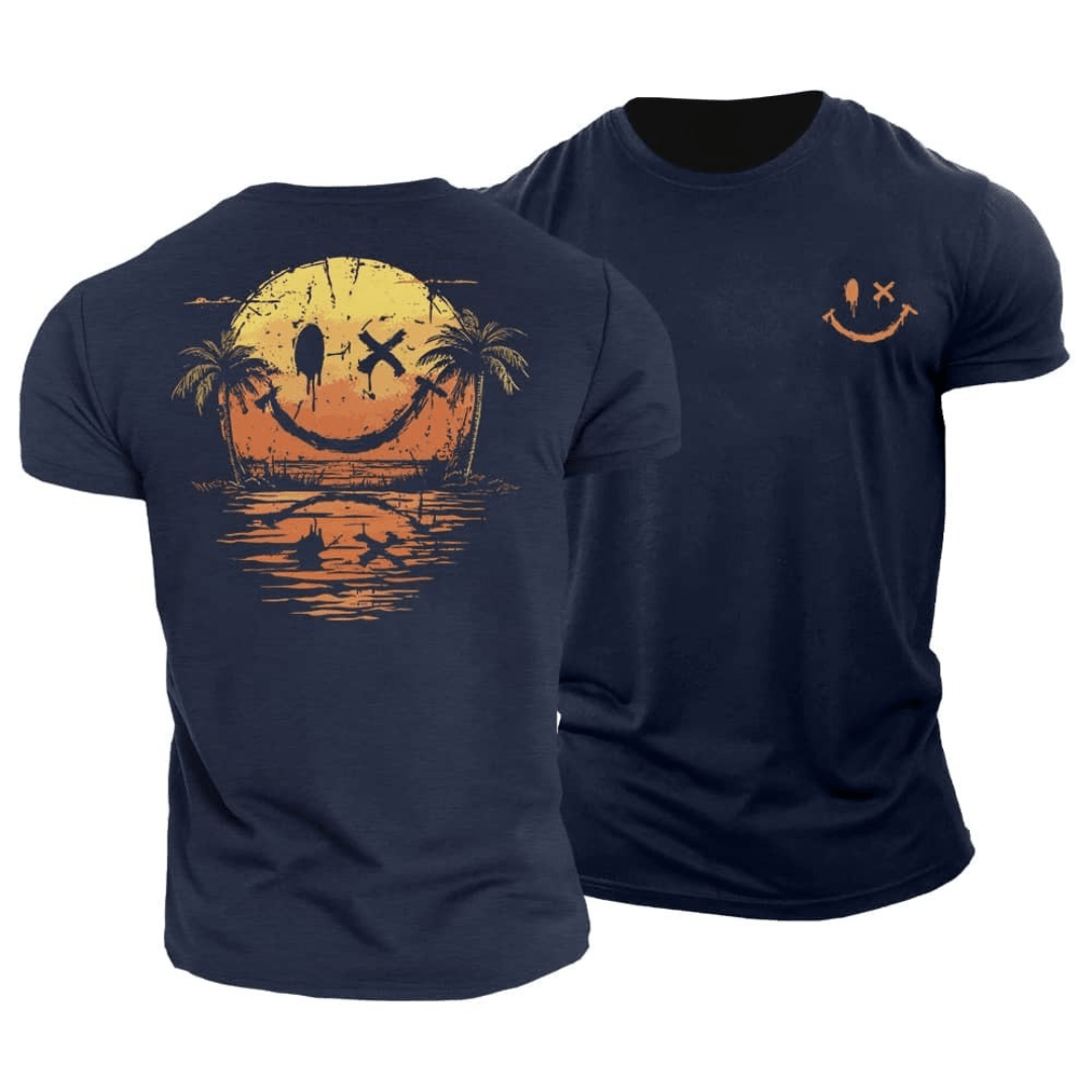 Jaimes - T-shirt graphique de plage