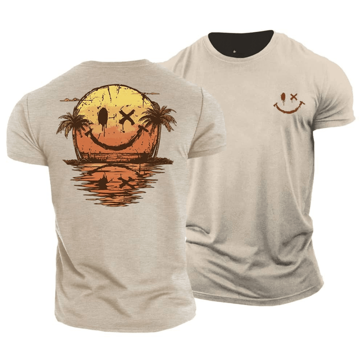 Jaimes - T-shirt graphique de plage