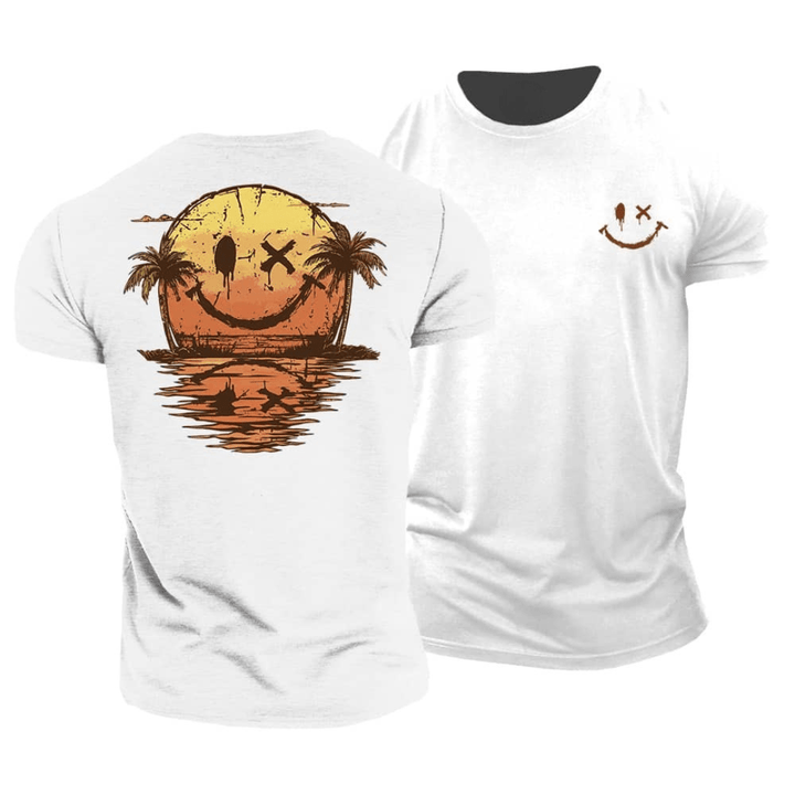 Jaimes - T-shirt graphique de plage